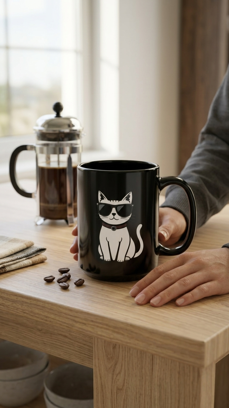 Cat Boss Ceramic Mug