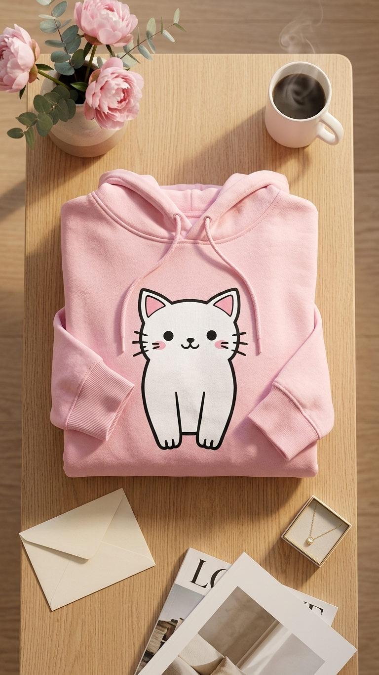 Cat Lover Heavyweight Hoodie