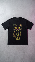 Neon Cat Organic Cotton Tee