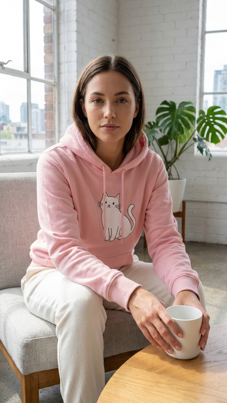 Cat Lover Heavyweight Hoodie