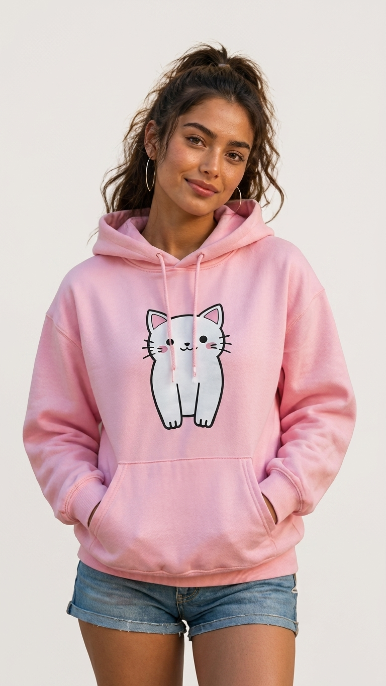 Cat Lover Heavyweight Hoodie