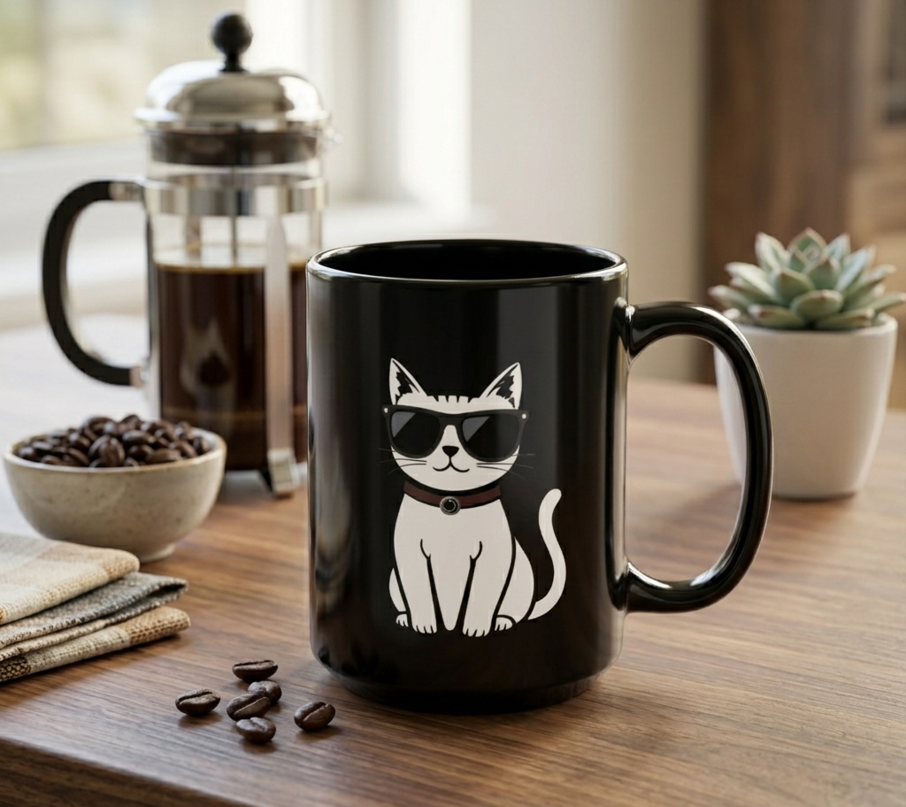 Cat Boss Ceramic Mug